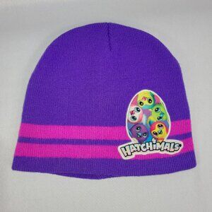 Hatchimals Beanie Toque Knit Winter Hat Kids Youth Girls OS
